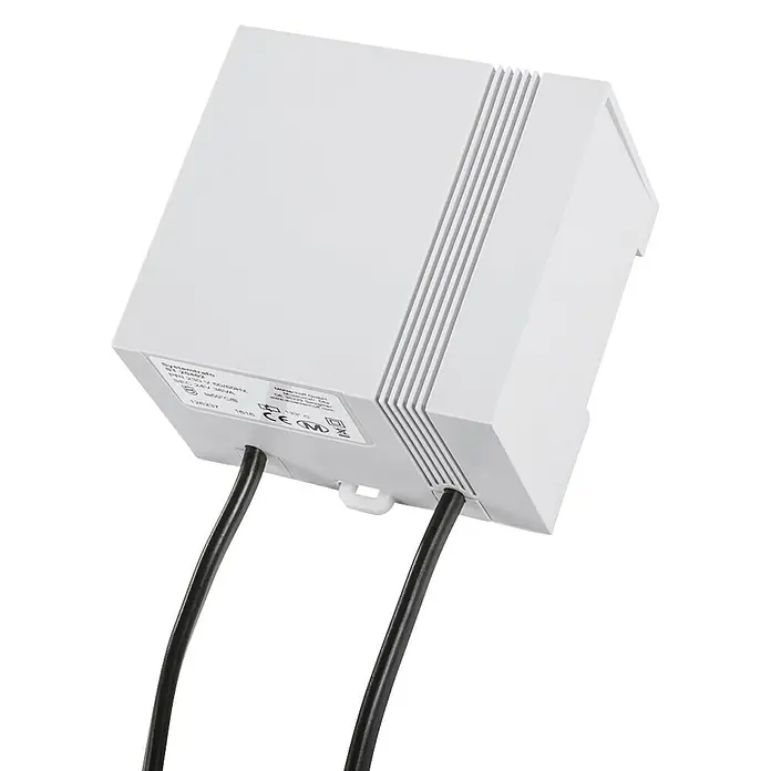 Homematic IP Trafo HmIP-FAL24-TR - 24 V/50 Hz - Linke Seitenansicht
