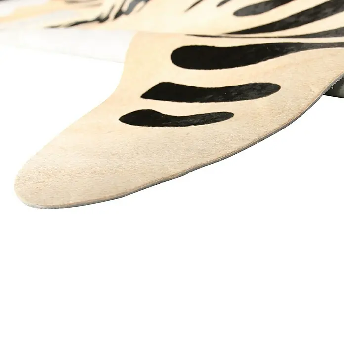 Esbeco Deko-Kuhfell - Zebra, 100 % Echtfell, Fläche ca.: 3 m² - 4 m² - Detailaufnahme