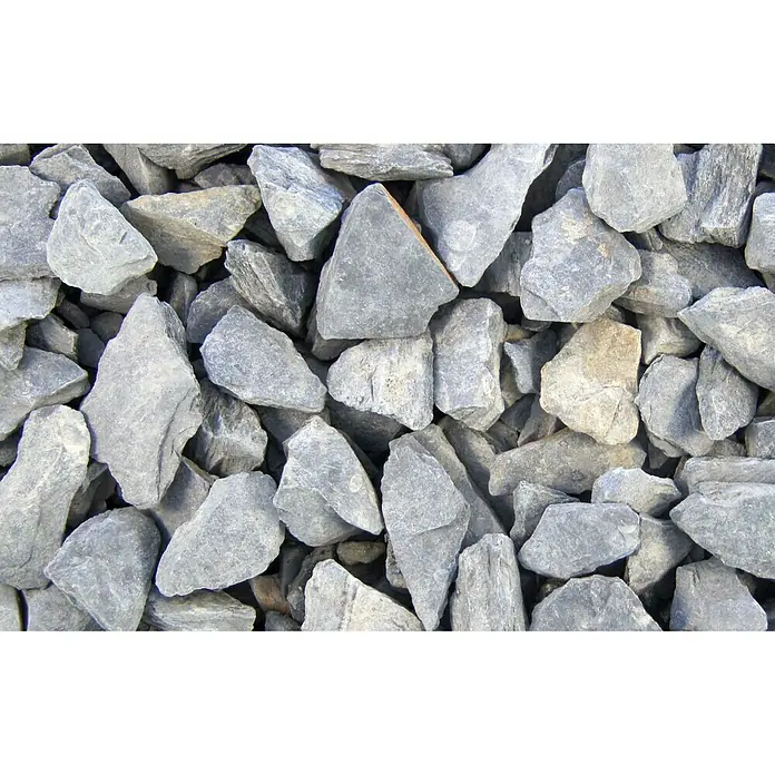 Min2C Schieferplättchen - Schwarz, 20 kg, Körnung: 22 mm - 40 mm