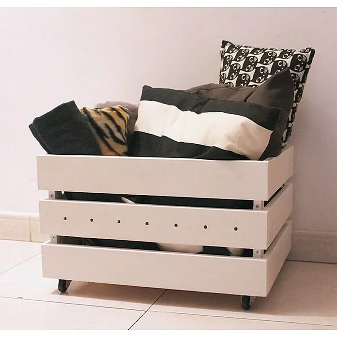 Astigarraga Home Box Caja de madera - L x An x Al: 28 x 38,4 x 25,6 cm, Madera de pino
