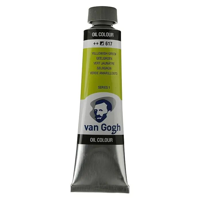 Talens Van Gogh Pintura al óleo - Verde amarillento, 40 ml, Tubo