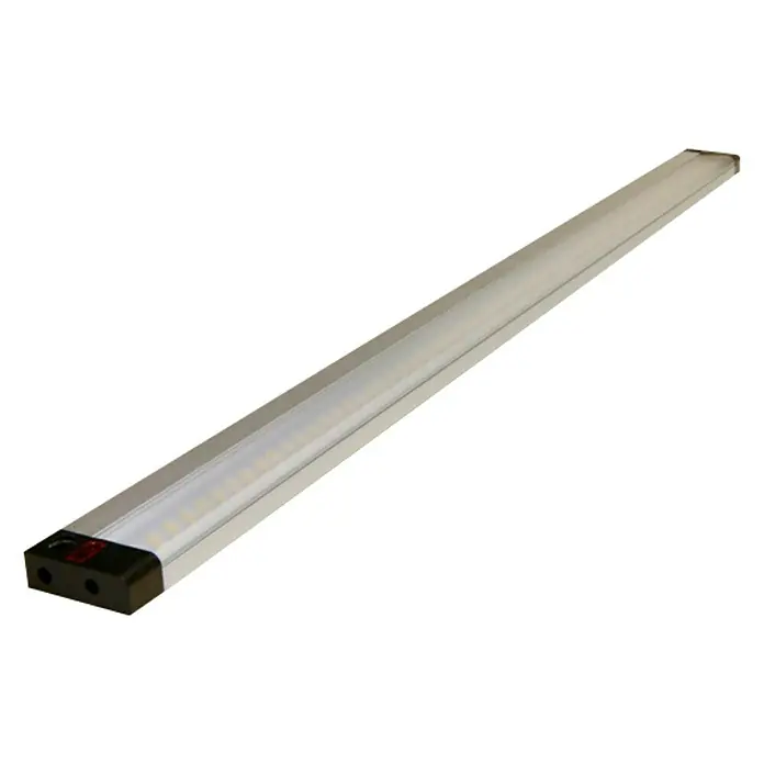Müller-Licht LED-Unterbauleuchte Balic Sensor WW - 8 W, Kabelanschluss, L x B x H: 50 x 2,9 x 1 cm, Silber