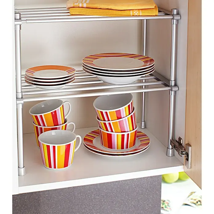 Ruco Regal - L x H: 86 x 30 cm, Breitenverstellbar: 55 - 86 cm - Anwendungsbeispiel