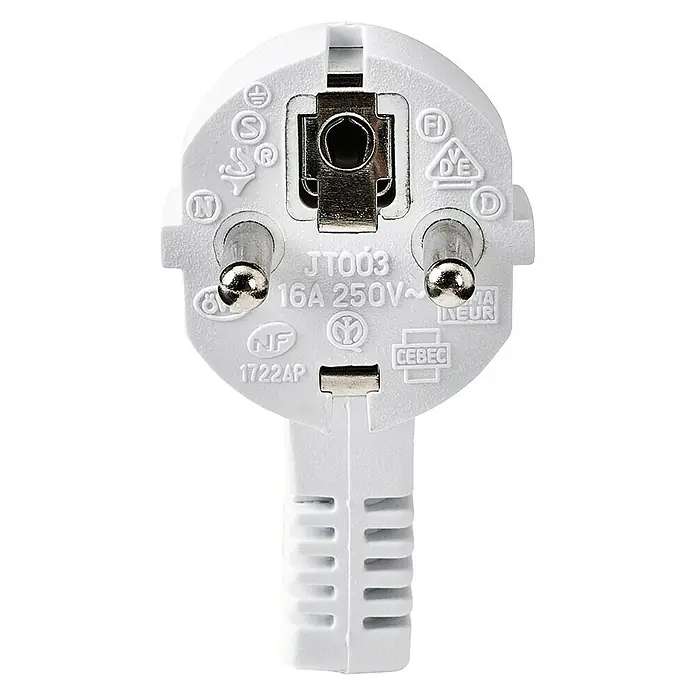 Nedis Smartlife Steckdosenleiste - Weiß, 4 x USB, Anzahl Steckdosen Schuko: 3, Max. Leistung: 3.840 W - Vorderansicht