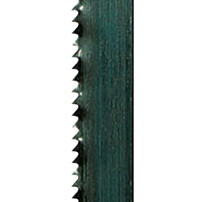Scheppach Bandsägeblatt - 6 x 0,36 x 1.490 mm, 24 Zähne/Zoll - Vorderansicht