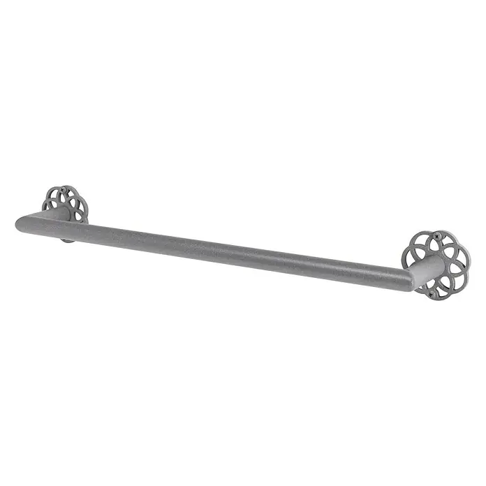 CM Baños Mandala Toallero de barra - 1 brazo, Gris