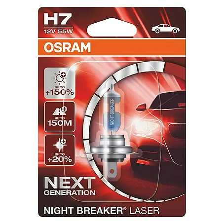 Osram  Halogeenkoplamp Night Breaker Laser Next Generation H7