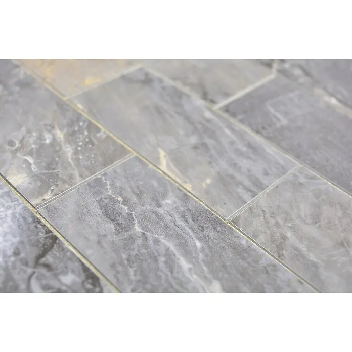 Selbstklebemosaik SAM 4SW13MLG - 29,5 x 29 cm, Vinyl, Grau - Detailaufnahme