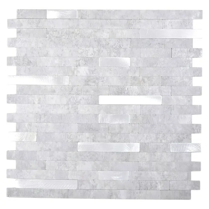 Selbstklebemosaik SAM 4IL24GS - 30 x 29 cm, Vinyl, Grau - Vorderansicht
