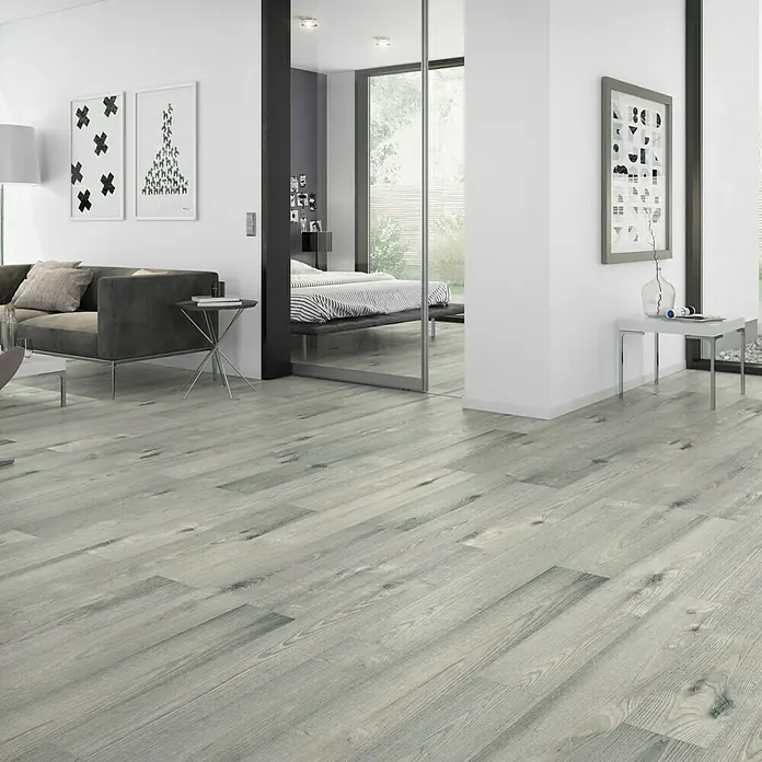 b!design Designboden Aqua Blue Samoa - 1.290 x 203 x 4,5 mm, Landhausdiele