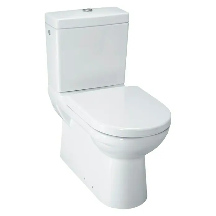 Laufen Pro Stand-WC - Mit Spülrand, Spülform: Tief, WC Abgang: Waagerecht, Weiß