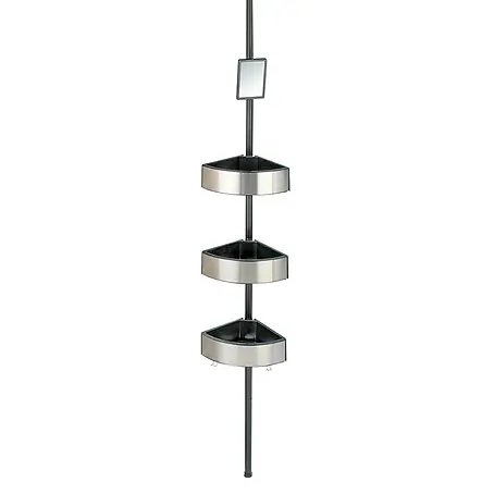 Wenko  Uittrekbaar hoekrek Premium Big Black