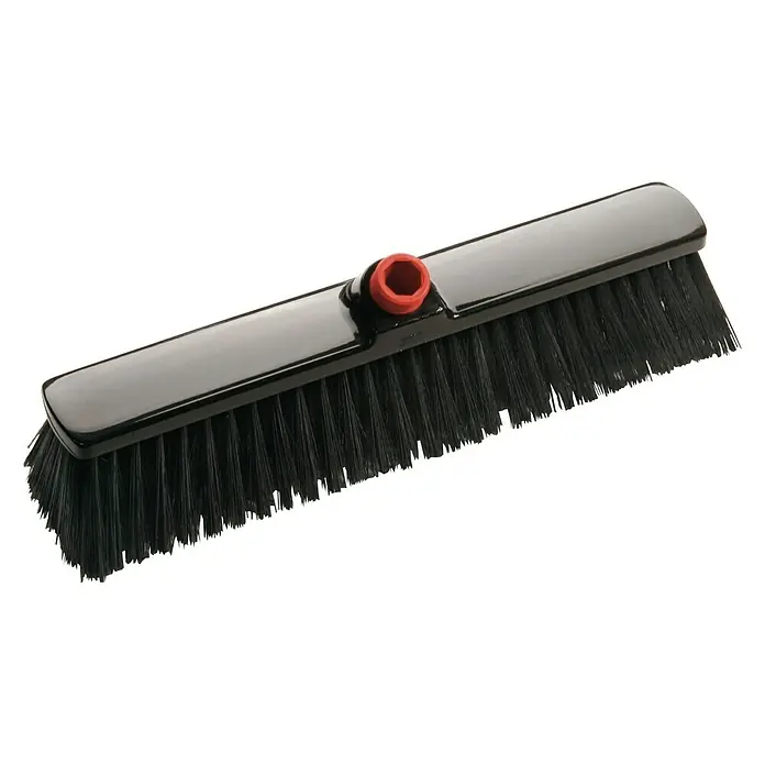 Haug In-Up Großraumbesen I - Breite Besen: 40 cm, Material Borsten: Polymex hart, Schraubgewinde
