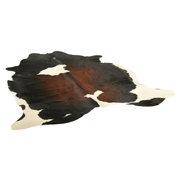 Esbeco Deko-Kuhfell - Exotisch Dunkel, 100 % Echtfell, Fläche ca.: 3 m² - 4 m² - Ansicht von oben