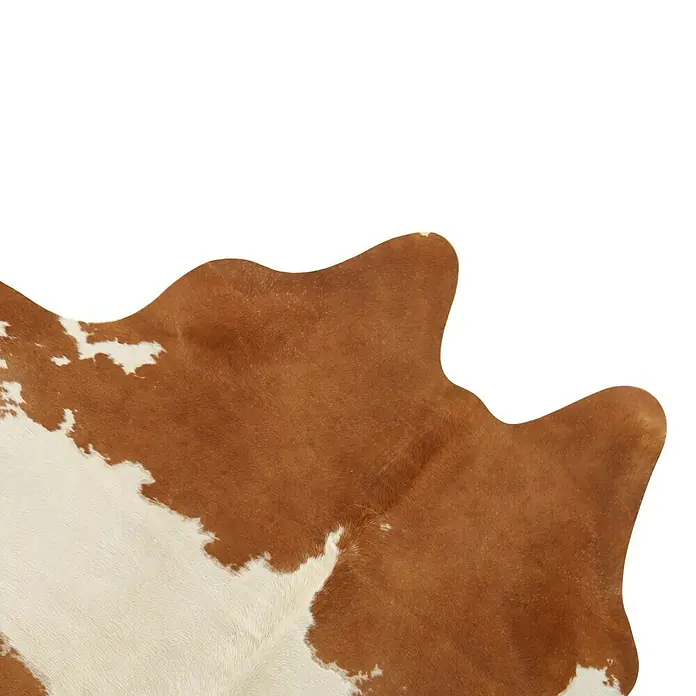 Esbeco Deko-Kuhfell - Braun/Weiß, 100 % Echtfell, Fläche ca.: 3 m² - 4 m² - Detailaufnahme