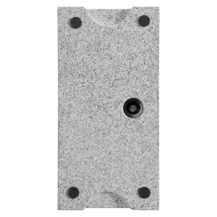 Doppler Granitschirmständer - 25,5 kg, 45 x 22 cm - Ansicht von unten