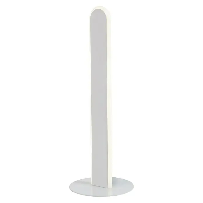 Lámpara de sobremesa LED Raven - 9 W, L x An x Al: 5 x 10 x 36 cm, Blanco, Blanco neutro