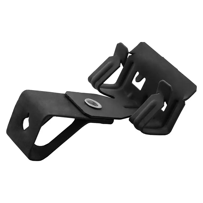 Placafix Clip de montaje metálico horizontal para varilla roscada - Placas de yeso laminado, Número de componentes: 100 ud.
