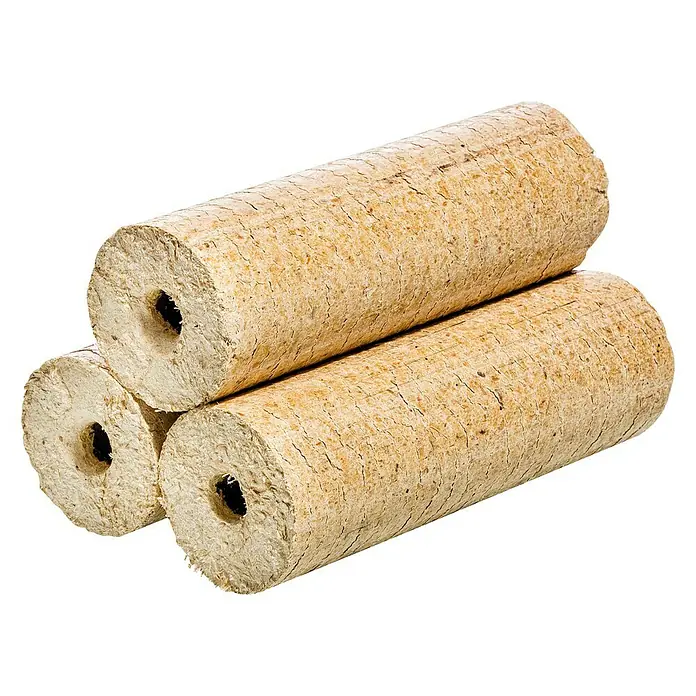 Holzbriketts - 10 kg, Heizwert (ca. kWh/kg): 4,9