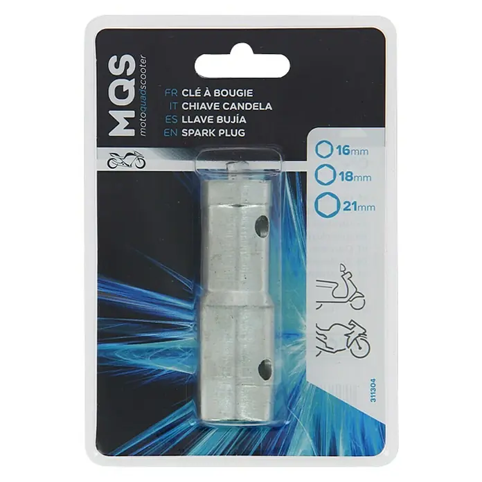 Llave de bujías - Ancho de llave: 16 mm
