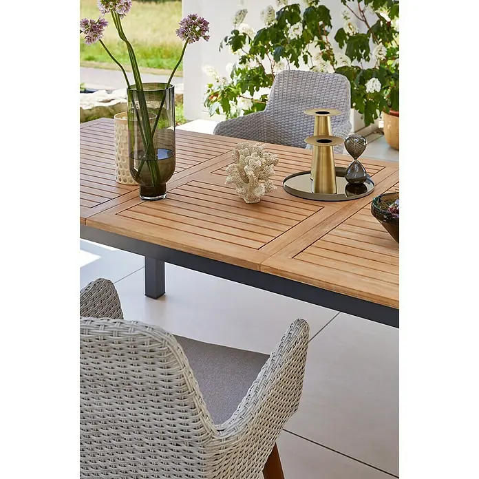 Sunfun Carina Gartentisch - L x B: 180 x 100 cm