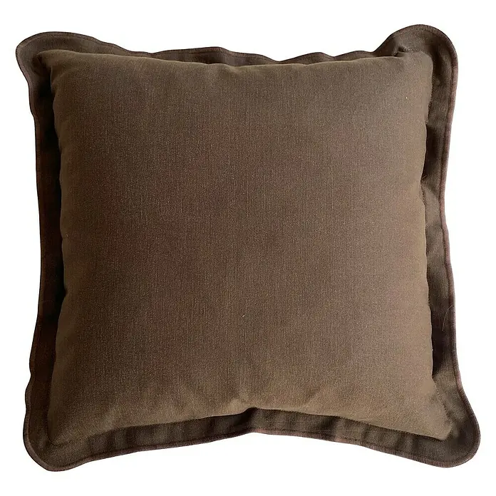 Cojín Mimos - Chocolate, 45 x 45 cm, 50 % algodón, 50 % poliéster