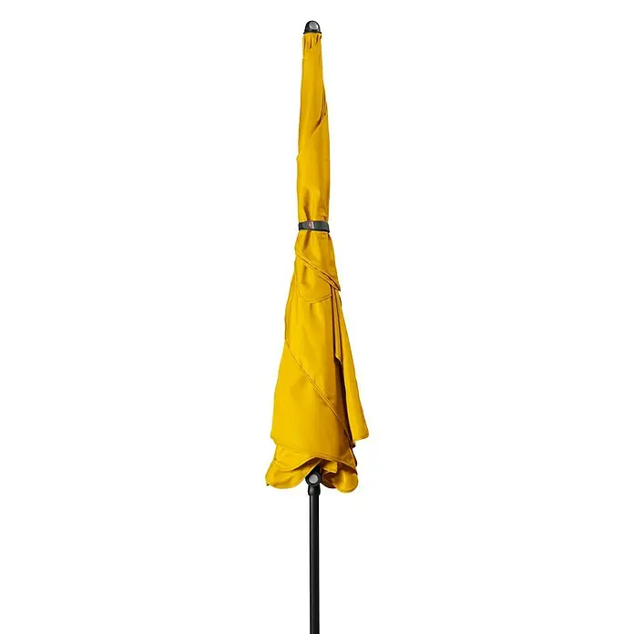 Doppler Sunline Sonnenschirm Sunline Waterproof Neo - Gelb, 225 x 120 cm - Vorderansicht