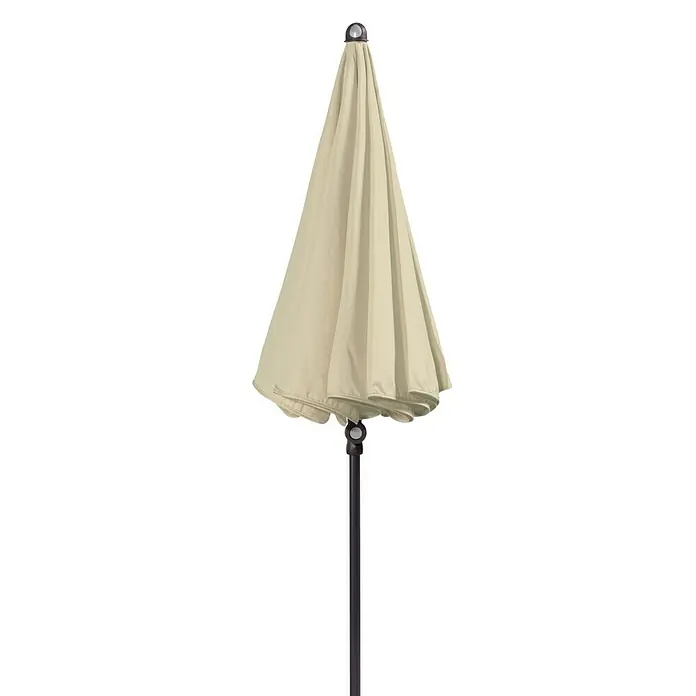 Doppler Sunline Sonnenschirm Neo - Natur, Ø x H: 150 x 230 cm - Vorderansicht