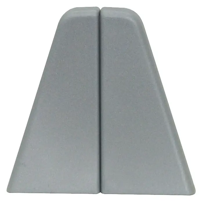 Profiles and more Endkappe FU147H - Silber, 2 Stk. - Vorderansicht