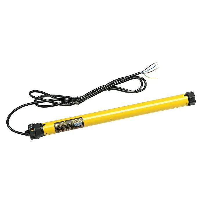 Schellenberg Rohrmotor Mini Standard 6 - Max. Rollladenfläche: 4 m² bei Kunststoffrollläden, Einbaulänge: 500 mm, Zugkraft: 15 kg - Rechte Seitenansicht