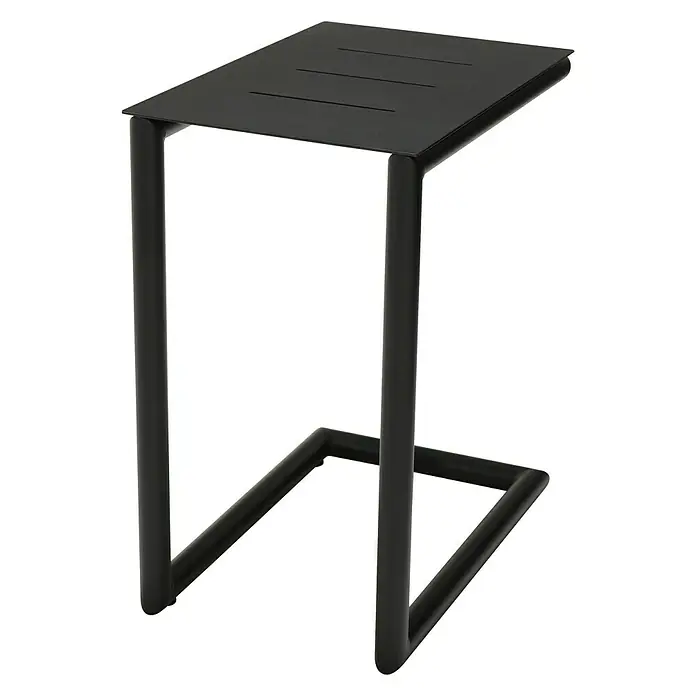 SENSUM Beistelltisch Bergby - 49,5 x 33 x 59 cm, Aluminium, Anthrazit