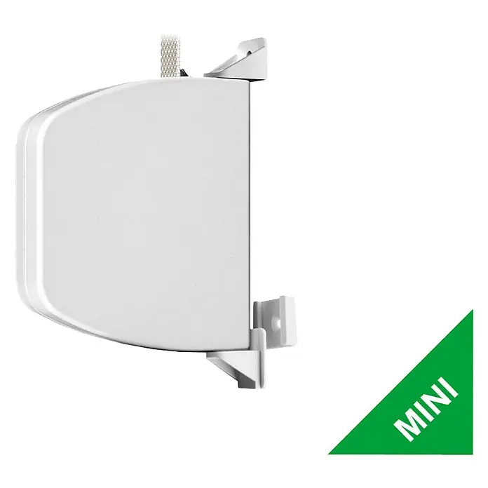 Schellenberg Aufschraubwickler Flexo - 150 x 25 x 190 mm, Geeignet für: Rollladen-Mini-Systeme, Weiß