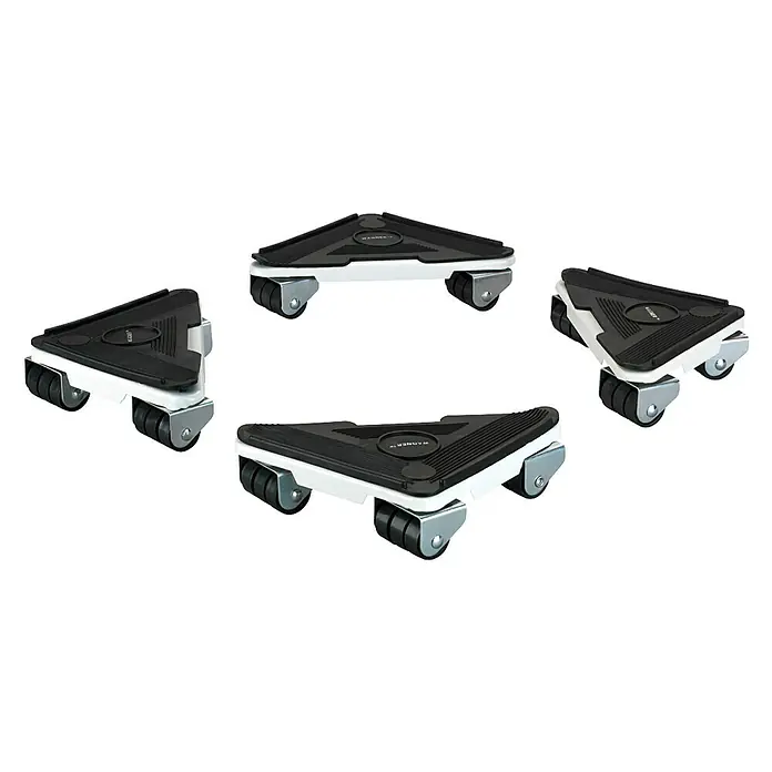 Wagner System Transportroller MM 1191 - L x B x H: 230 x 170 x 50 mm, Traglast: 250 kg - Linke Seitenansicht