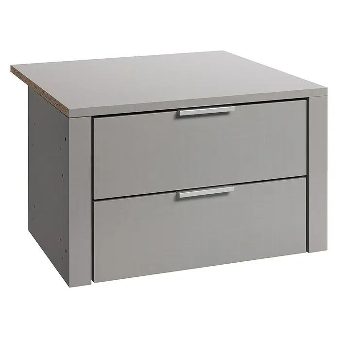 Express Möbel Schubkastenblock - L x B x H: 45 x 50 x 29 cm, Anzahl Schubladen: 2 Stk. - Rechte Seitenansicht