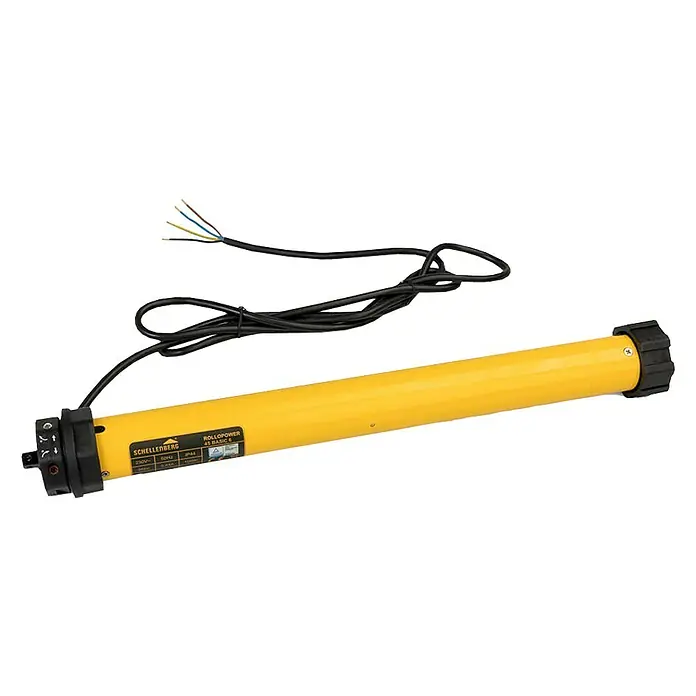 Schellenberg Rohrmotor Maxi Basic 6 - Max. Rollladenfläche: 3 m² bei Kunststoffrollläden, Einbaulänge: 500 mm, Zugkraft: 15 kg
