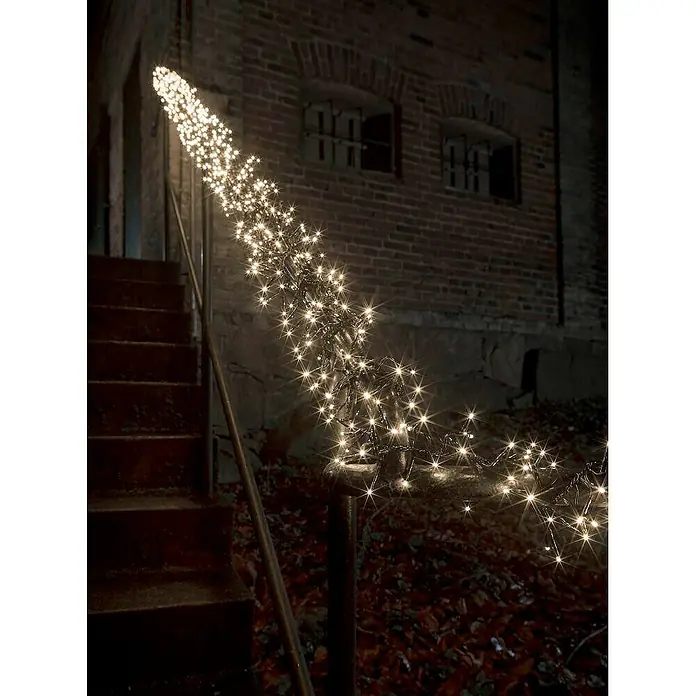 Konstsmide Led-feestverlichting - Buiten, 768 lampen, 5,8 m, Barnsteen