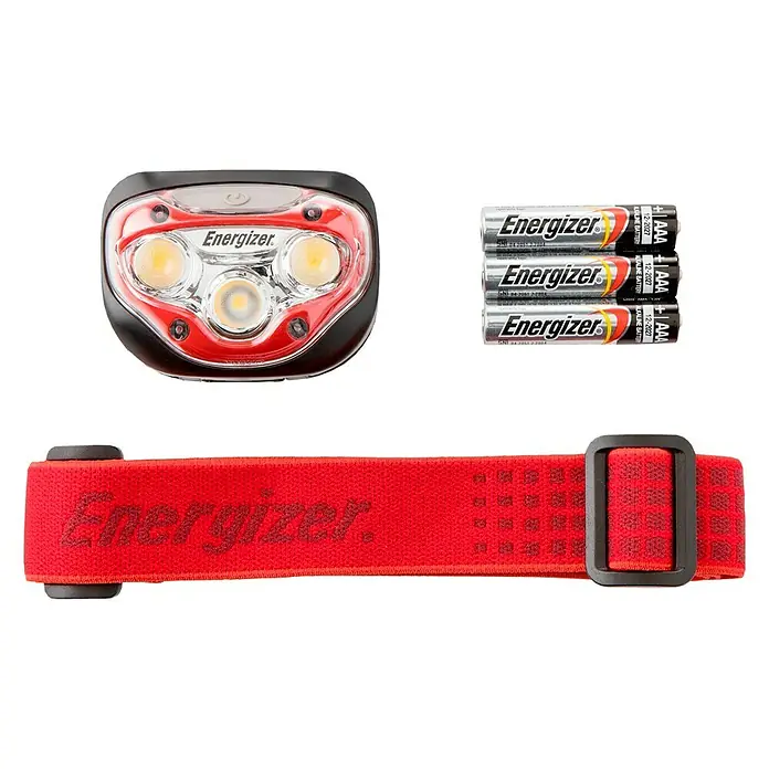 Energizer Linterna frontal LED - Cabezal iluminado orientable