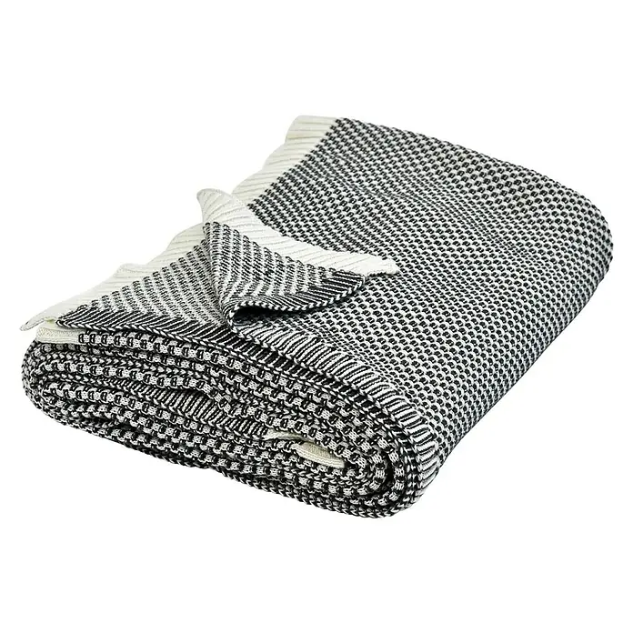 Nielsen Plaid Kuscheldecke Akira - L x B: 200 x 150 cm, Creme