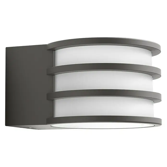 Philips Hue Aplique exterior LED Lucca - 9,5 W, 17 x 21,5 x 12,9 cm, Antracita, IP44