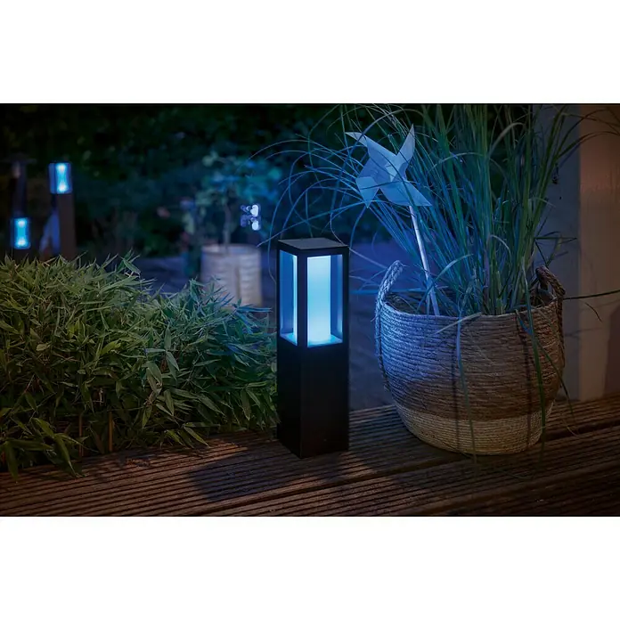 Philips Hue Sobremuro LED Impress - 2 luces, 8 W, Color de luz: Multicolor, IP44