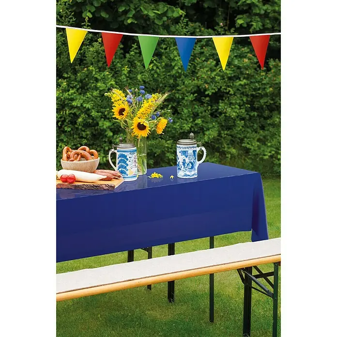 D-c-fix Plastificirani stolnjak - Plave boje, 250 x 100 cm - Pogled sprijeda
