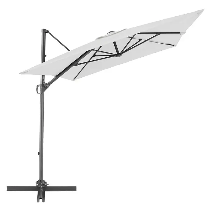 Sunfun Parasol de jardín Sorrento - Crudo, L x An: 250 x 200 cm