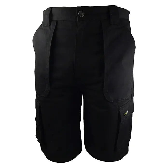 Stanley Pantalones cortos de trabajo Westport - Medida: 44, Negro