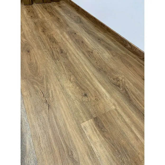 Dakota Suelo de vinilo Texas - 1,52 m x 24,5 cm x 4,2 mm, Efecto madera