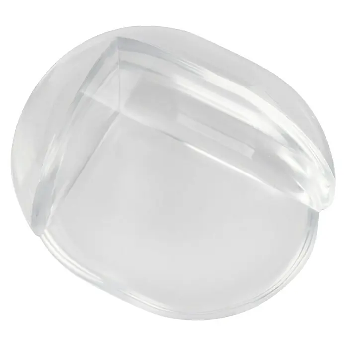 Eckenschutz - L x B x H: 36 x 36 x 2 mm, Transparent, 4 Stk. - Rechte Seitenansicht