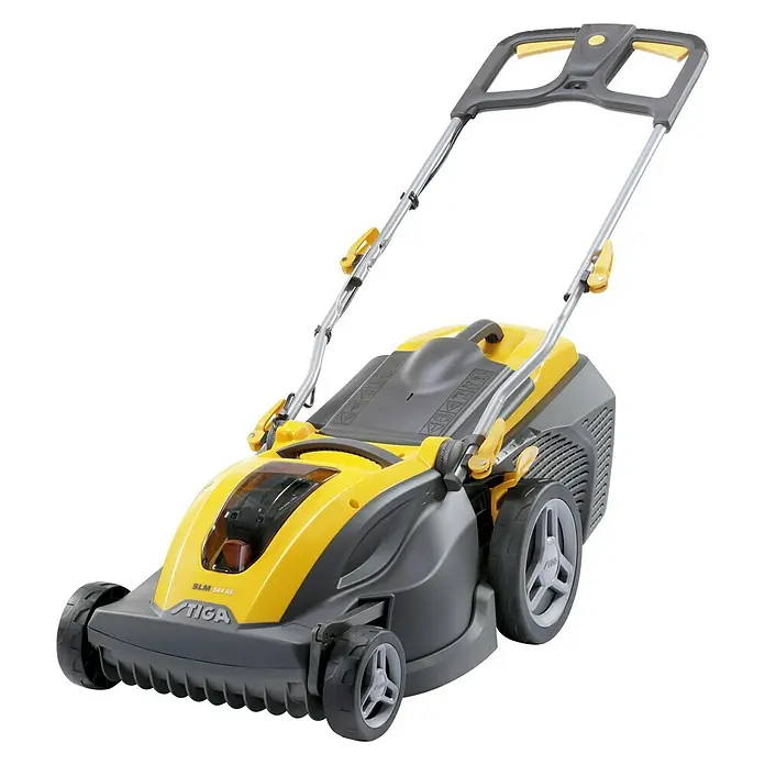 Stiga Accu Grasmaaier SLM 544 AE - 48 V, 1 accu, 5 Ah, Snijbreedte: 42 cm - Zijaanzicht links