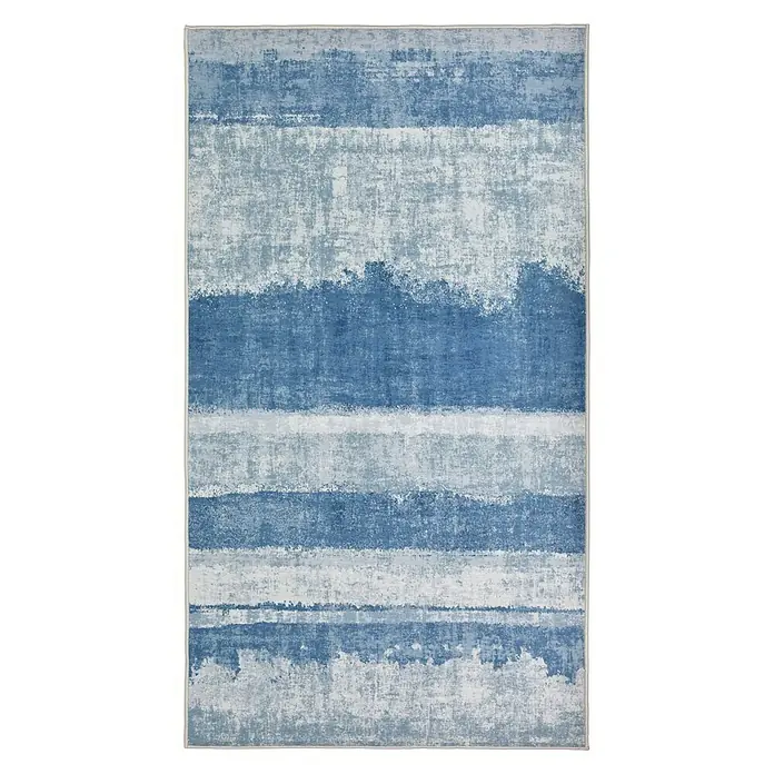 Alfombra Festival - Azul, 230 x 160 cm, 100% poliéster microfibra