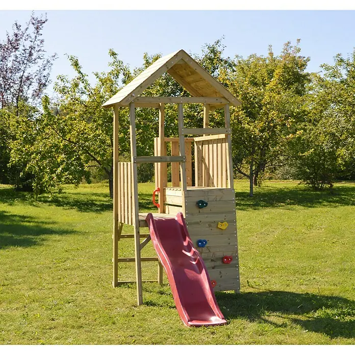 Wendi Toys Kinderspielturm Hase - 260 x 110 cm - Stimmungsaufnahme