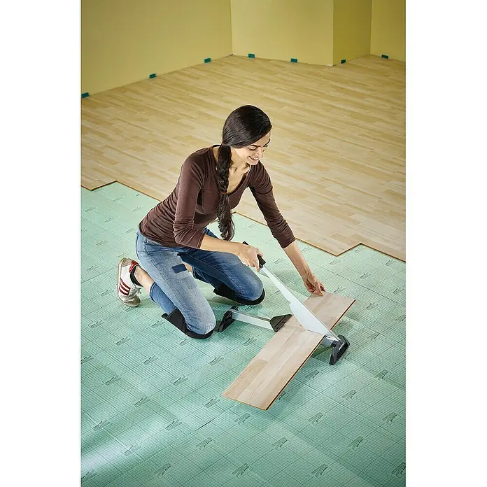 Wolfcraft Cortaláminas de parquet LC100 - Apto para: Laminado, Ancho de corte: 210 mm con 8 mm de grosor