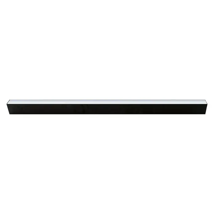 Alverlamp Panel LED opal - 40 W, Negro, L x An x Al: 1.200 x 50 x 75 mm